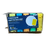 Губка кухонна, пориста, 5 шт, BISCUIT