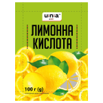 Лимонна кислота 100 гр, ЮНА-ПАК