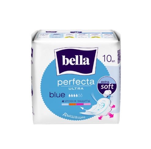 Прокладки гігієнічні, Perfecta Ultra Blue, 10шт, BELLA