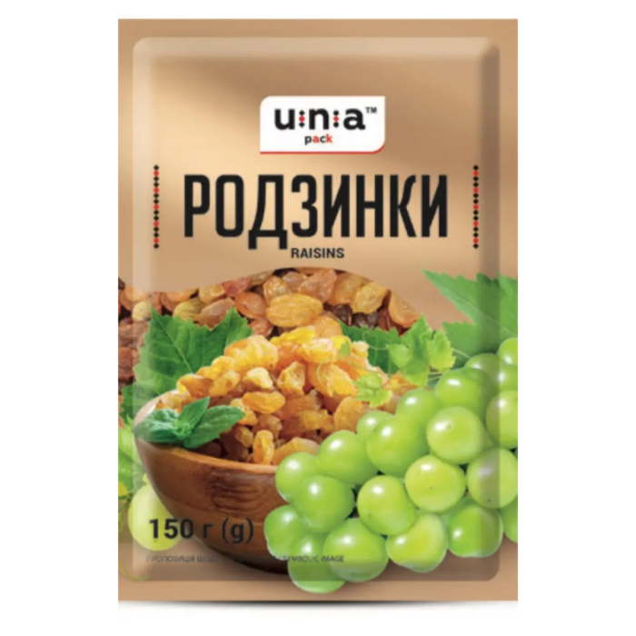 Родзинки 150 гр, ЮНА-ПАК