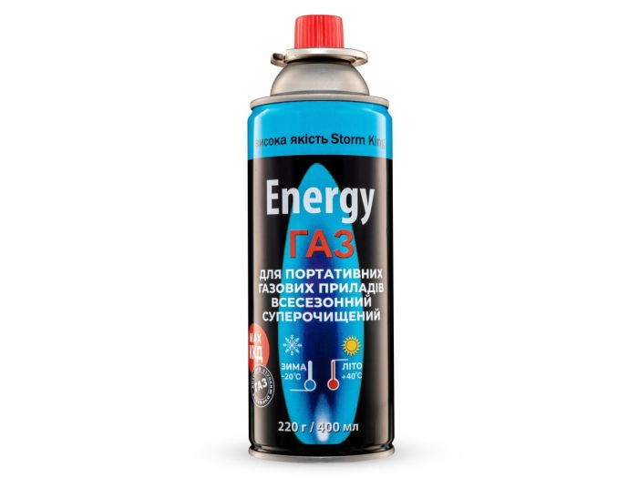 Газ до пальника універсальний, 220 гр,, ENERGY