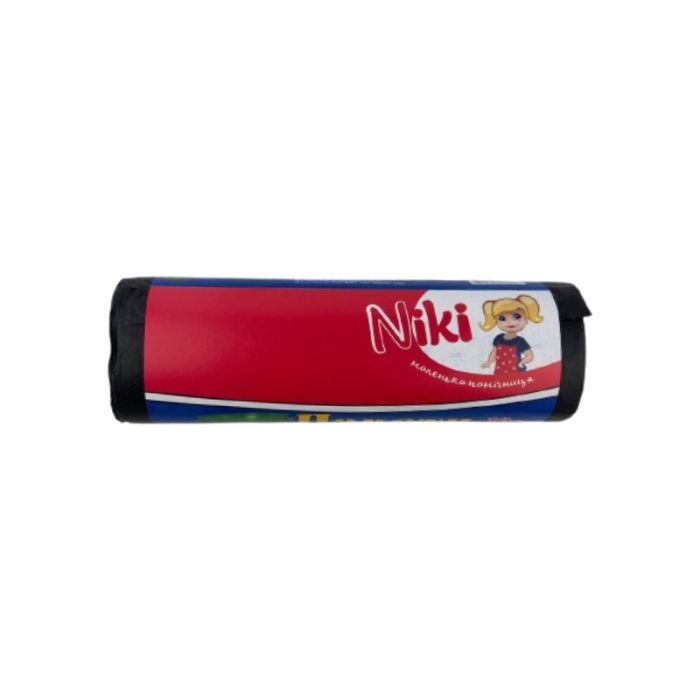 Пакети для сміття, 120 л, 10 шт, TM Nikі