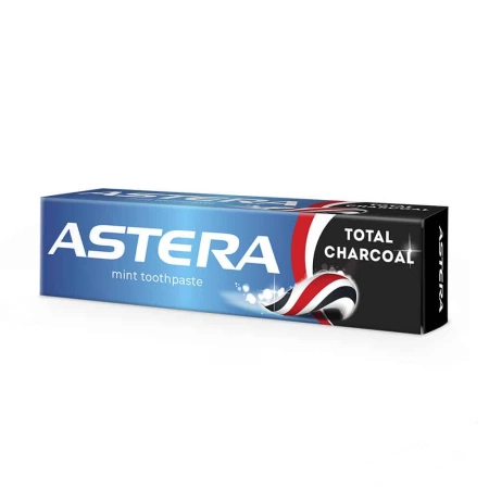Зубна паста Total Charcoal 110 мл,, ASTERA