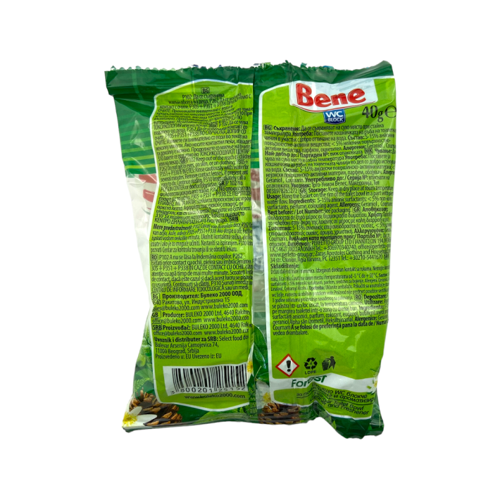 Освіжувач для унітазів Block Forest 40г,, BENE