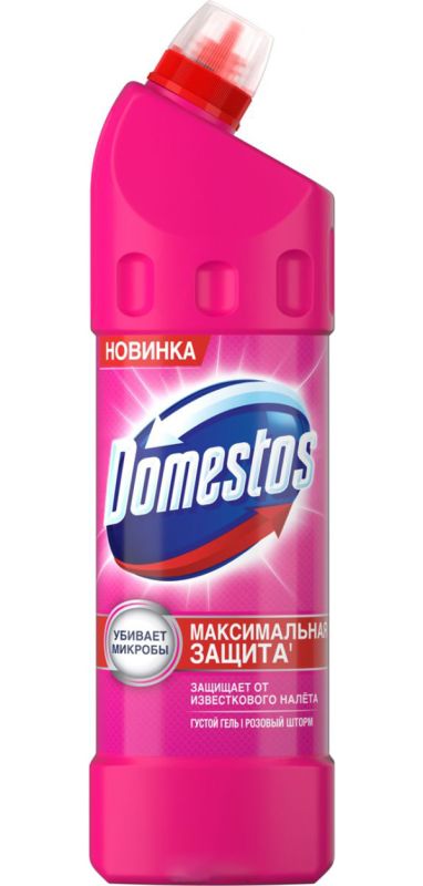 Засіб чистячий для унітазів, Рожевий шторм, 1000мл,, DOMESTOS