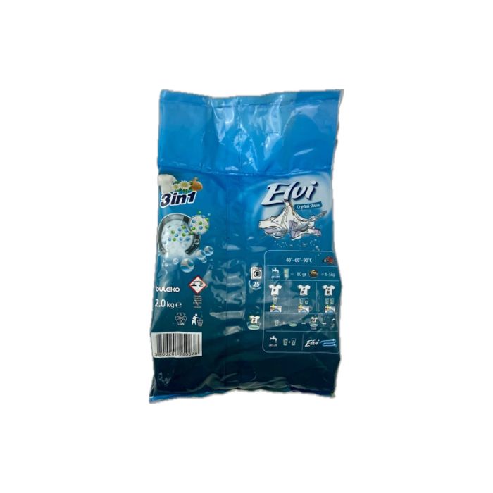 Пральний порошок Crystal Shine, 2 кг, ELVI