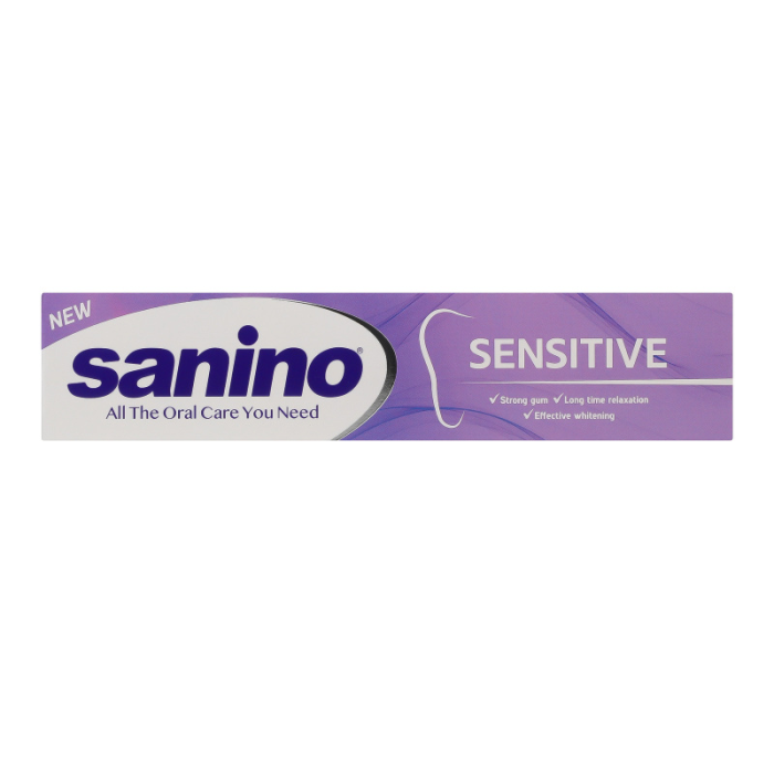 Зубна паста Комплексний догляд SENSITIVE, 75 мл,, SANINO