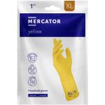 Рукавички резинові жовті XL, 1 пара, MERCATOR