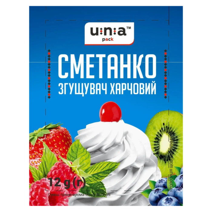 Згущувач харчовий 12 гр, ЮНА-ПАК
