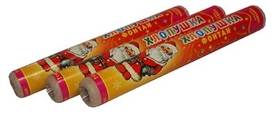 Хлопавка новорічна "Фонтан"