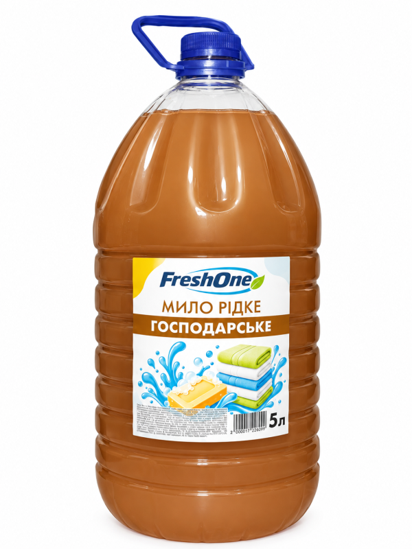 Мило господарське рідке, 5000 мл, Fresh One