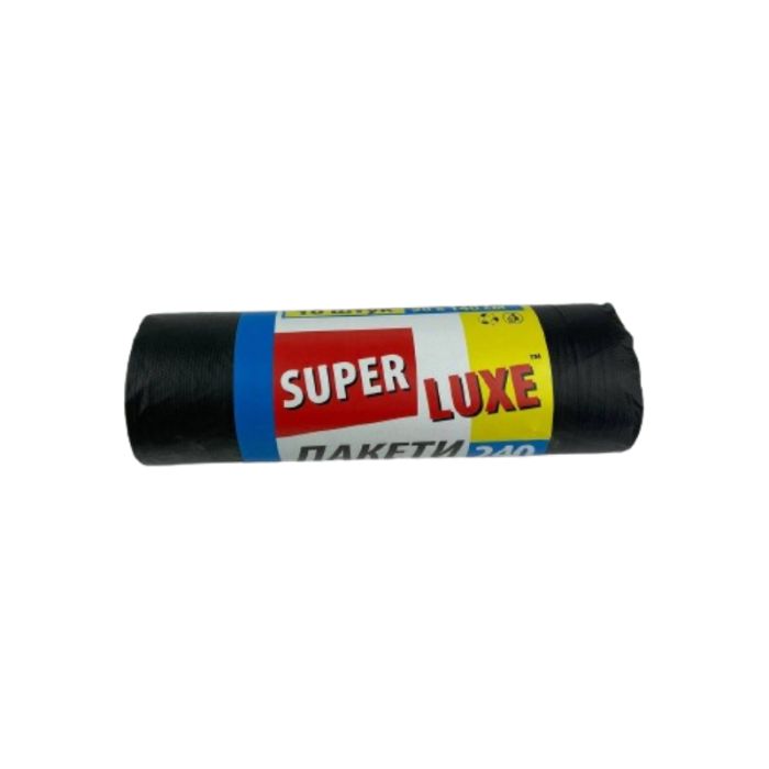 Пакети для сміття, 240 л, 10 шт, , SUPER LUXE
