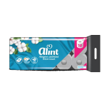 Туалетний папір білий тришаровий White, 10 шт, , ALINT