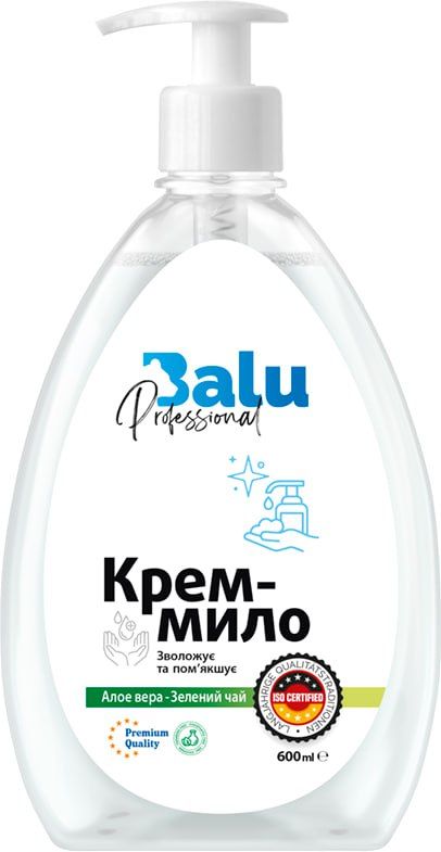 Крем-мило рідке Алое вера-Зелений чай 600 мл,, BALU
