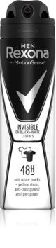 Дезодорант чоловічий Rexona Men Invisible on Black + White Clothes, REXONA