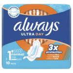 Прокладки гігієнічні ULTRA DAY Normal 10 шт,, ALWAYS