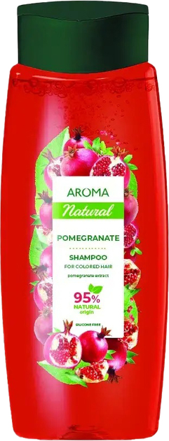 Шампунь Natural Pomegranate 400 мл,, AROMA