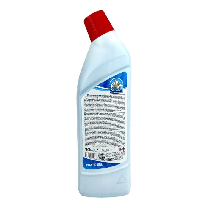 Гель для чищення санвузлів POWER GEL Морський бриз 1000мл,, BALU