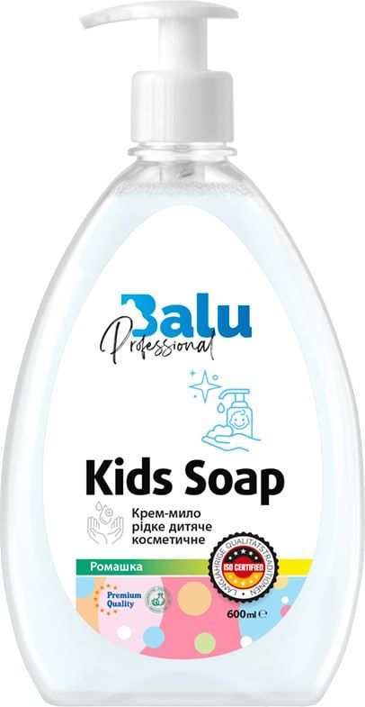 Крем-мило рідке дитяче KIDS SOAP Ромашка 600 мл,, BALU