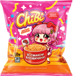 Вермішель швидкого приготування зі смаком яловичини, 60 г, Chibi