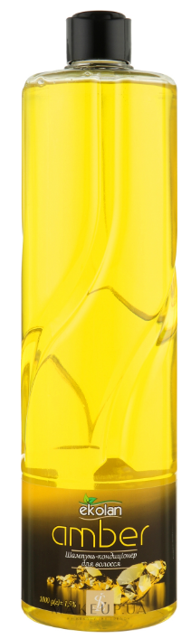 Шампунь-кондиціонер, "Amber", 1000 мл., ECOLAN