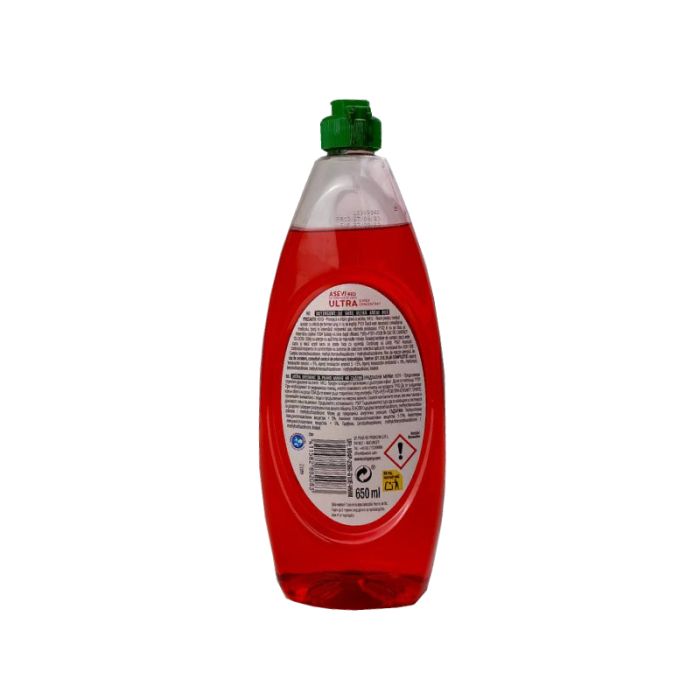 Засіб для посуду ULTRA RED, 650 мл,, ТМ ASEVI
