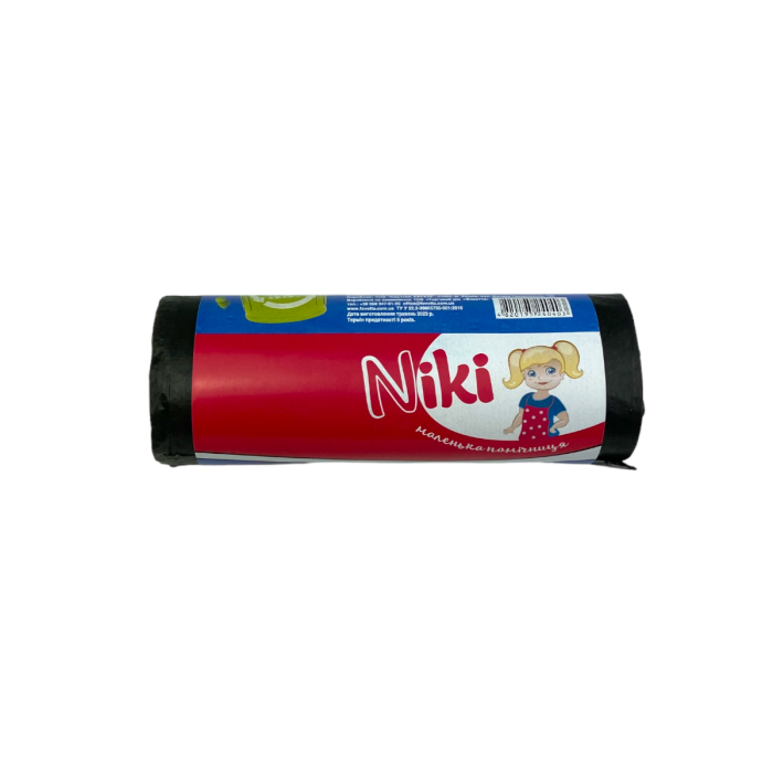 Пакети для сміття,  35 л, 15 шт, TM Nikі