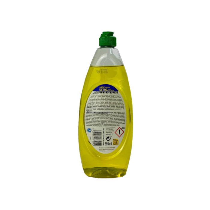 Засіб для посуду ULTRA YELLOW, 650 мл,, ТМ ASEVI