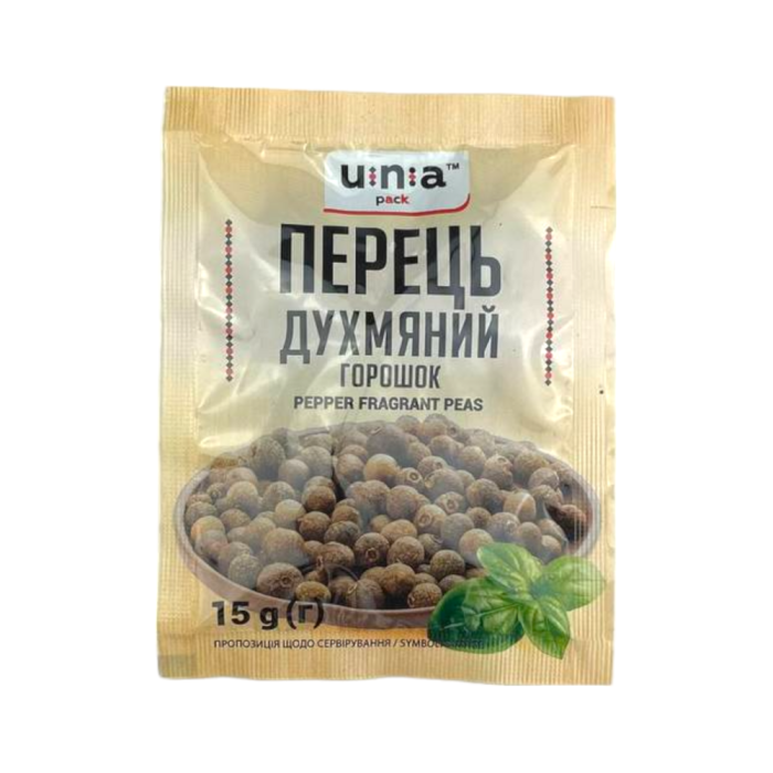 Перець духм'яний горошком 15 гр, ЮНА-ПАК