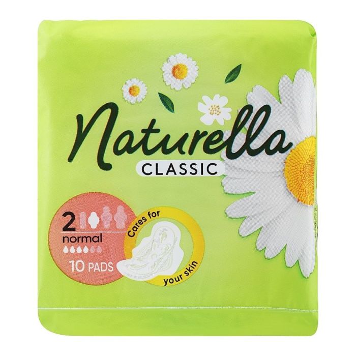 Прокладки гігієнічні  Classic Normal 4 краплі 10 шт,, NATURELLA