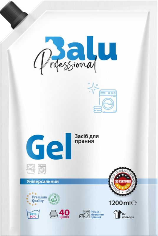 Засіб для прання універсальний Gel дойпак 1200 мл,, BALU