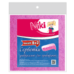 Серветка для прибирання універсальна, Standart, 8+2 шт, TM Nikі