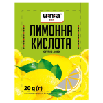 Лимонна кислота 20 гр, ЮНА-ПАК
