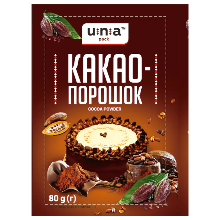 Какао 80 гр, ЮНА-ПАК