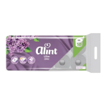 Туалетний папір білий тришаровий Lilac, 10 шт,, ALINT