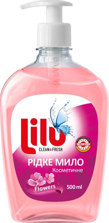 Мило рідке косметичне Квіткове 500 мл,, LILU