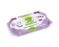 Серветки вологі господарські універсальні для прибирання CLASSIC LAVANTA, 100 шт,, LIME