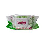 Серветка волога з клапаном baby 120 шт,, BIOLLY
