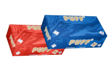 Серветка косметична в брикеті Пенал, 2-шарова, 150 шт, PUFF
