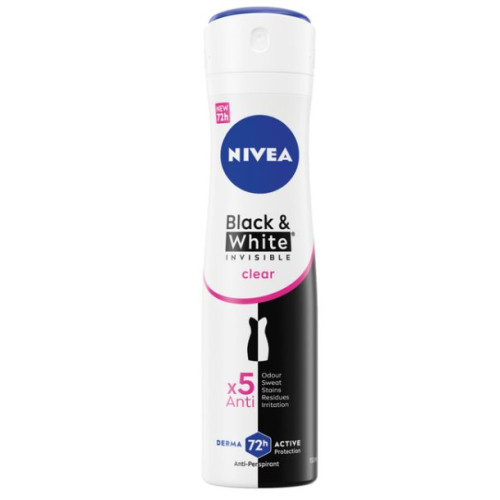 Дезодорант жіночий ДЕО НЕВИДИМИЙ ЗАХИСТ CLEAR 150 мл,, NIVEA