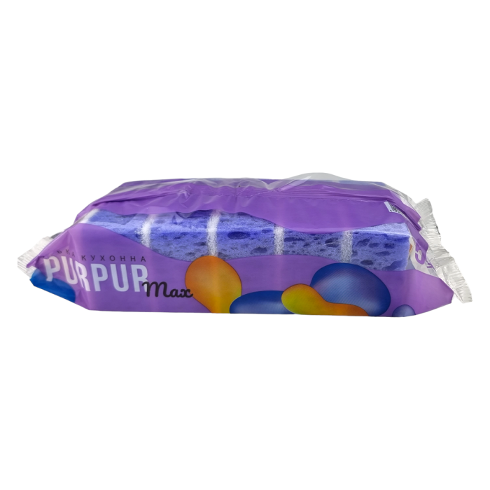 Губка кухонна PUR PUR MAX  5шт, TM Nikі