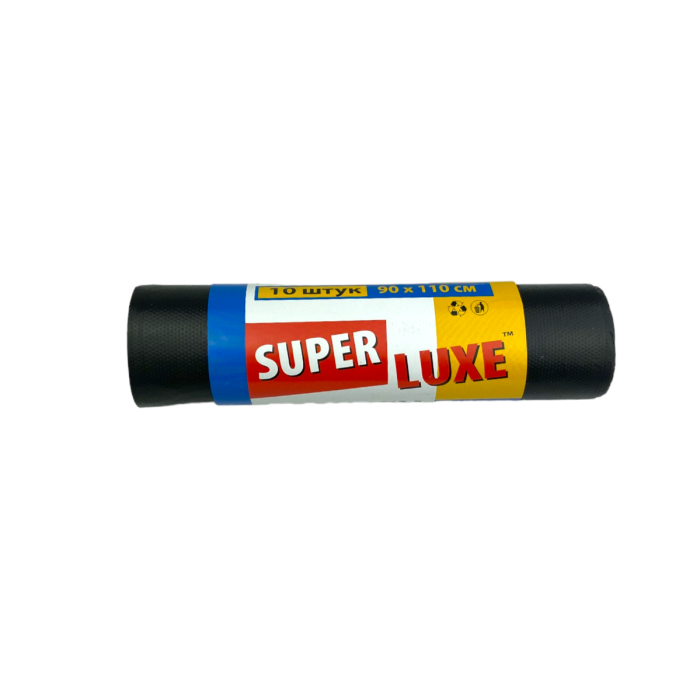 Пакети для сміття, 160 л, 10 шт,, SUPER LUXE