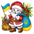 Салфетка 33х33, 2слойная, 16шт, "Украинский Николайчик", LA FLEUR