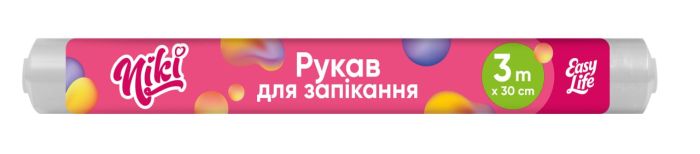 Рукав для запікання, 3 м, TM Nikі