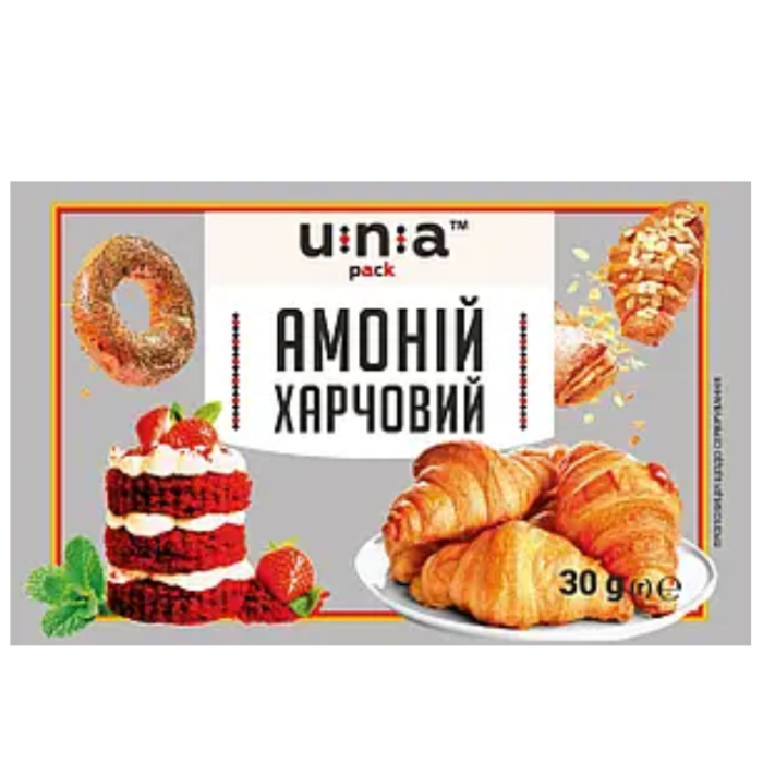 Амоній харчовий 30 гр, ЮНА-ПАК