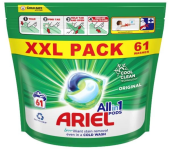 Гелеві капсули для прання "Original Cool Clean" 61 шт, ARIEL