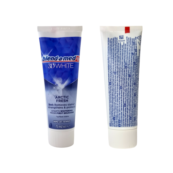 Зубна паста 3D White Арктична Свіжість 75мл, BLEND A MED